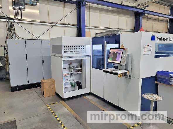 Лазерная установка TRUMPF TruLaser 3030 (L20) 5кВт 5000Вт 2017 г.в.