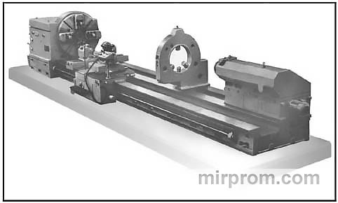 Станок токарно-винторезный тяжелый 1А665.101Ф1