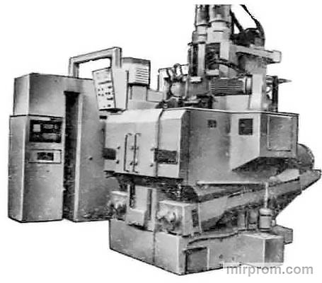 Полуавтомат токарный вертикальный одношпиндельный двухсуппортный 1А734Ф3