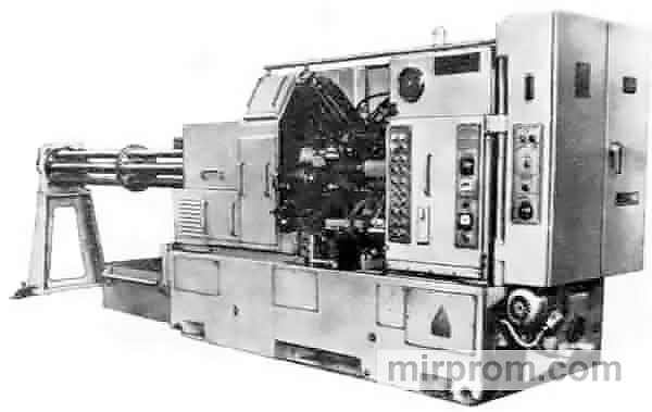 Автомат токарный шестишпиндельный горизонтальный патронный 1Б225П-6К