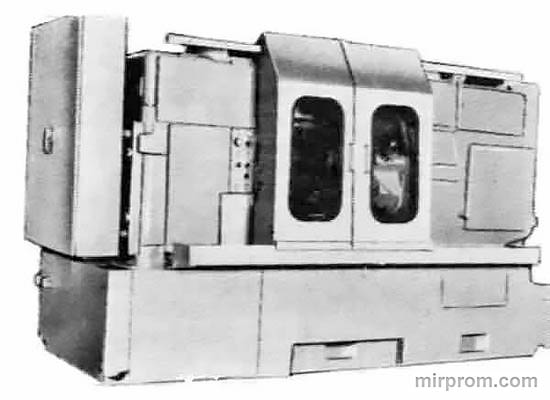 Полуавтомат круглошлифовальный бесцентровый с широким кругом 3Е184ШВ-01