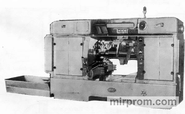 Автомат токарный шестишпиндельный горизонтальный прутковый 1Б290-6К