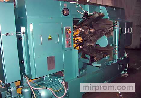 Полуавтомат токарный шестишпиндельный горизонтальный патронный 1Б290НП-6К