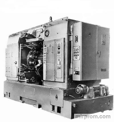 Полуавтомат токарный шестишпиндельный горизонтальный патронный 1Б290П-6К