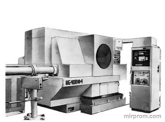 Автомат токарно-револьверный многооперационный с ЧПУ прутковый 11Б40ПФ4