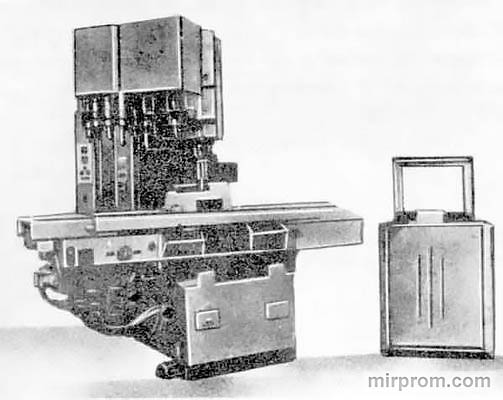Станок безконсольный фрезерно-сверлильный с ЧПУ и АСИ16ФСП