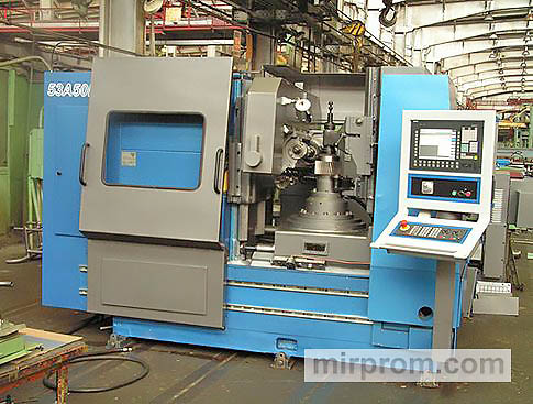 Полуавтомат зубофрезерный вертикальный 53А50МФ6