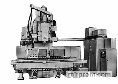 Станок многоцелевой сверлильно-фрезерный расточный вертикальный с крестовым столом с ЧПУ и АСИ