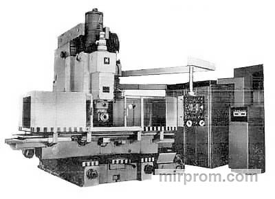 Станок вертикально-фрезерный с крестовым столом