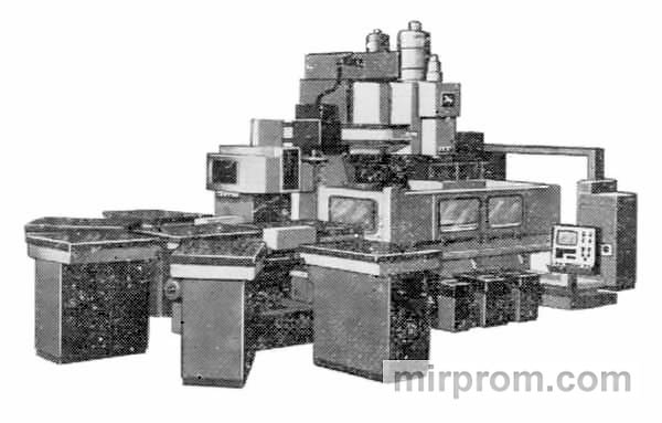 Станок специальный вертикально-фрезерный с ЧПУ ЛФ313Ф3-3,5