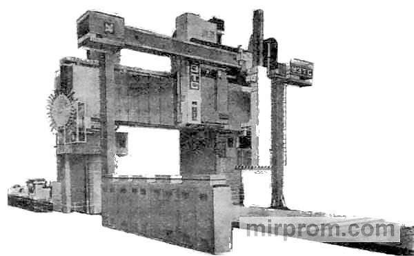 Станок многоцелевой продольно-фрезерно-расточный двухстоечный