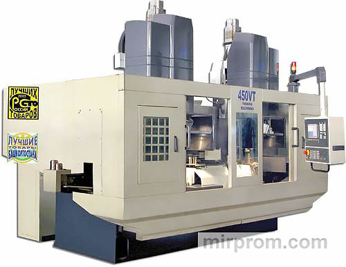 Станок вертикальный токарный двухшпиндельный с ЧПУ 450VТ