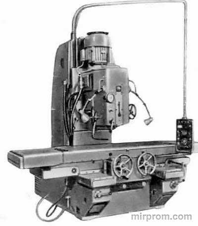 Станок вертикально-фрезерный с крестовым столом 654