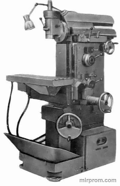 Станок широкоуниверсальный инструментальный фрезерный 676П