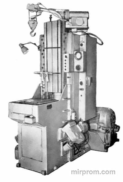 Полуавтомат вертикально-протяжной вертикальный для наружного протягивания одинарный