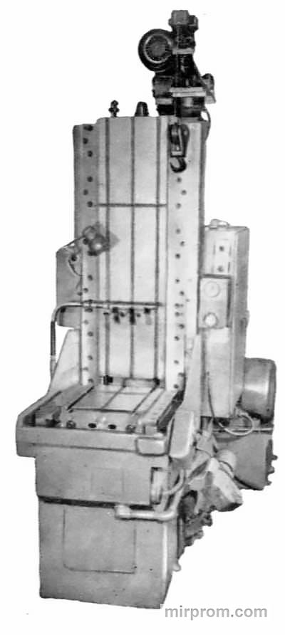 Полуавтомат вертикально-протяжной вертикальный для наружного протягивания одинарный