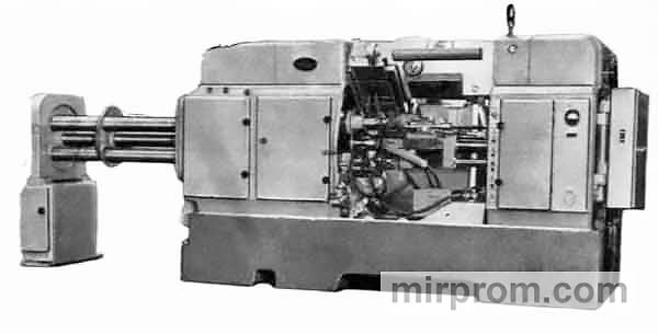 Полуавтомат токарный восьмишпиндельный горизонтальный прутковый 1265М-4
