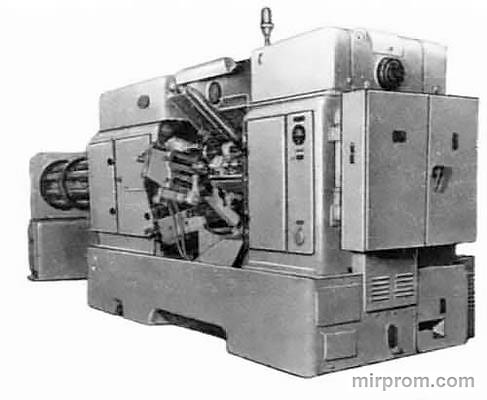 Полуавтомат токарный восьмишпиндельный горизонтальный прутковый 1265М-8