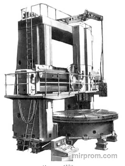 Станок токарно-карусельный двухстоечный КУ65Ф1