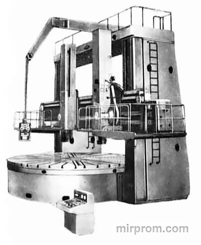 Станок токарно-карусельный двухстоечный 1550
