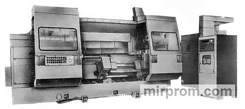 Полуавтомат токарный патронно-центровой с ЧПУ