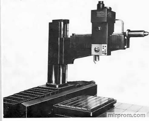 Станок координатно-сверлильный с перемещающейся стойкой и ЧПУ 2554Ф2