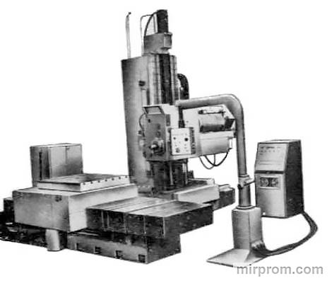 Станок горизонтальный расточно-фрезерно-сверлильный с ЧПУ 2623ПФ4