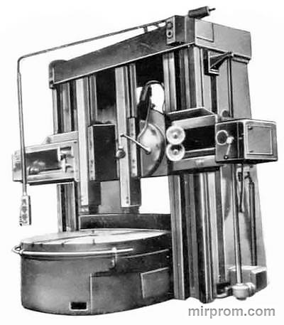 Станок токарно-карусельный вертикальный двухстоечный 1М557