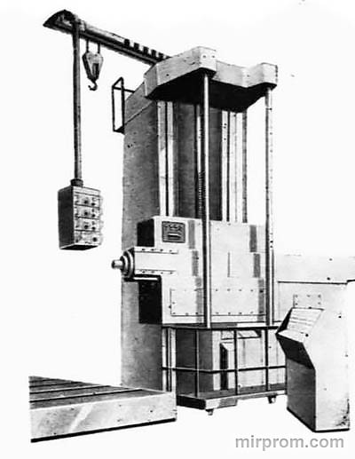 Станок горизонтальный фрезерно-расточный универсальный 2655Ф1