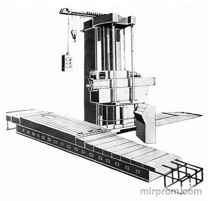 Станок горизонтальный расточно-фрезерный 2А622Ф2