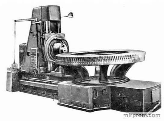 Станок зубофрезерный вертикальный для цилиндрических колес 5343Л