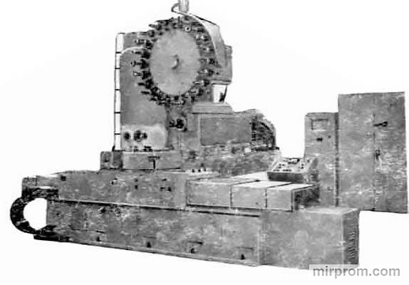 Полуавтомат продольно-фрезерный одностоечный горизонтальный с ЧПУ и АСИ 6305Ф4