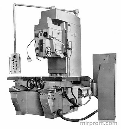 Станок вертикально-фрезерный с крестовым столом 6550