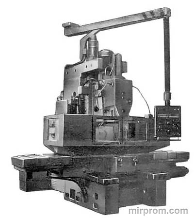 Станок вертикально-фрезерный с крестовым столом и УЦИ 6560Ф1