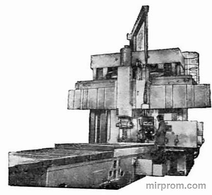 Станок продольный фрезерно-расточный с подвижным столом и ЧПУ 66К12ПМФ4