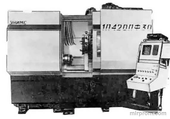 Станок многоцелевой токарно-револьверный патронно-прутковый с ЧПУ 1П420ПФ30