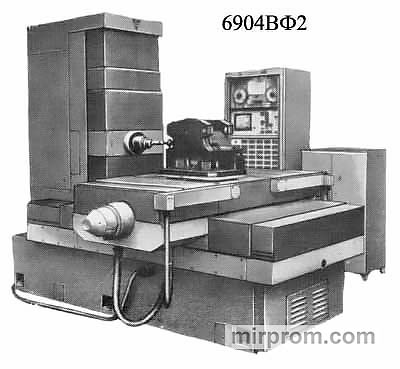 Станок горизонтальный фрезерно-сверлильно-расточной с ЧПУ