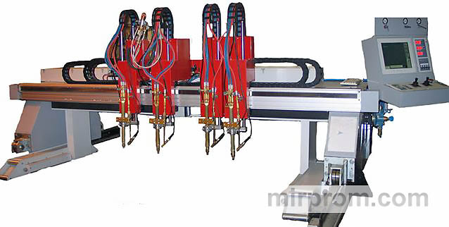 Машина портальная для плазменной резки Кристалл-2,5