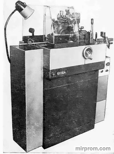 Автомат токарный одношпиндельный продольного точения особо высокой точности 1В06А