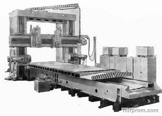 Станок продольно-строгальный двухстоечный 7228