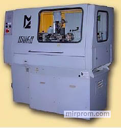 Полуавтомат токарный револьверный одношпиндельный прутковый 1В116П