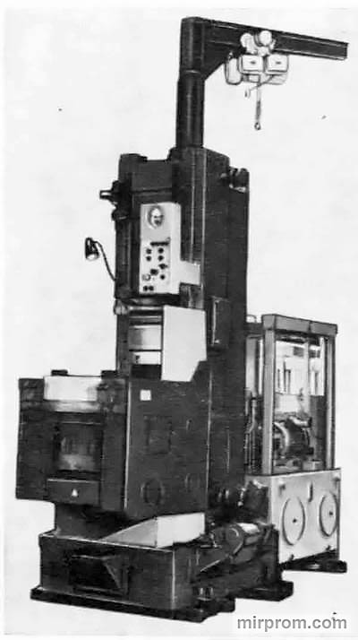 Полуавтомат протяжной вертикальный для наружного протягивания 7723