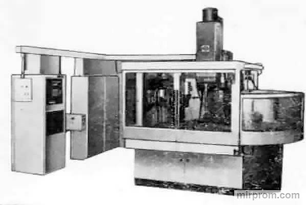 Станок многоцелевой вертикальный сверлильно-фрезерный с крестовым столом, ЧПУ и АСИ 21104Н7Ф4