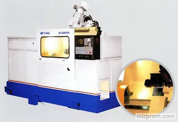 Полуавтомат токарный патронный с ЧПУ АТ220ПН