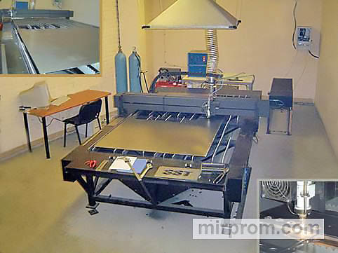 Станок для лазерной резки листовых материалов до 2500 х 1500 мм Laser Cut