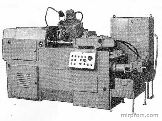 Полуавтомат для нарезания цилиндрических червяков ЕЗС-86