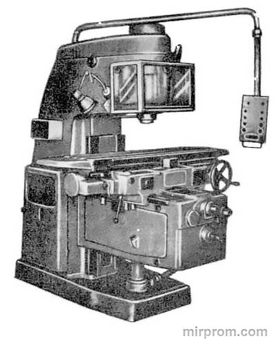 Станок вертикальный консольно-фрезерный ГФ760