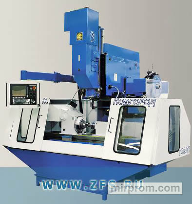 Станок вертикальный фрезерный с ЧПУ и АСИ ГФ3471М