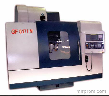 Станок вертикально-фрезерный с ЧПУ и АСИ (3-х коорд.) ГФ5171М