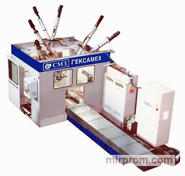 Центр высокоскоростной пятикоординатный с параллельной структурой класса Гексапод ГЕКСАМЕХ-1